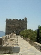 Burg in Bodrum  (Westtürkei)