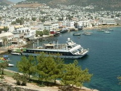 Burg in Bodrum  (Westtürkei)