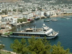Burg in Bodrum  (Westtürkei)