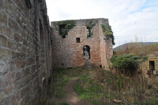 Die Burg(-ruine) Wolfsburg