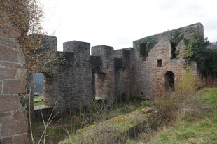 Die Burg(-ruine) Wolfsburg