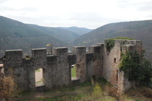 Die Burg(-ruine) Wolfsburg