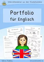 Englisch: Portfolio (Lerntagebuch) . Grundschule