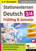 Stationenlernen Deutsch: Frühling & Sommer 