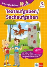 Klett Lernhilfe Grundschule Die Mathe-Helden Textaufgaben 3. Klasse