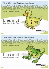 Lies mal. Hefte 1 und 2 Schülerheft/Übungsheft 1. Klasse