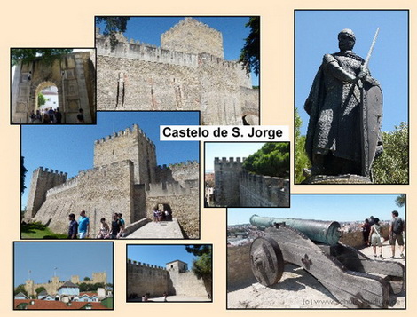 Lissabon. Castelo de S. Jorge
