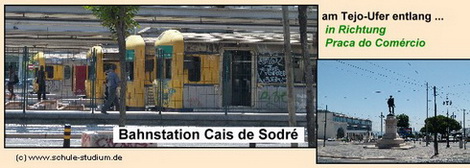 Lissabon. Hauptbahnhof CAIS DE SODRÉ