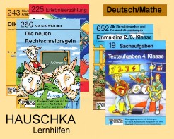 Hauschka  Verlag: Deutsch und Mathe Lernhilfen