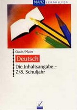 Manz Lernhilfen: Deusch 