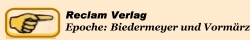 Biedermeier und Vormärz. Deutsch Lektüren für den Unterricht