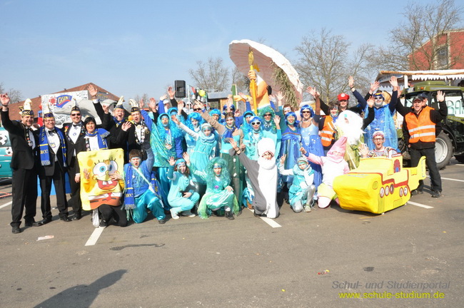 Der BICC auf dem Faschingsumzug in Landau 2011