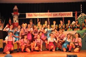 Prunksitzung des KVK 2012. Karnevalverein Klingenmünster