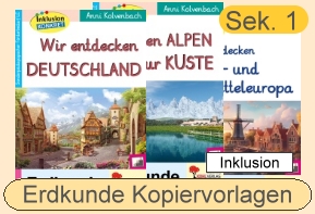 Erdkunde Kopiervorlagen (Inklusion konkret)