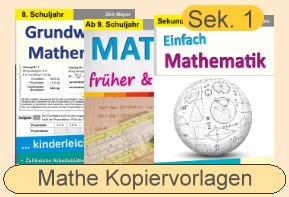 Mathe Kopiervorlagen