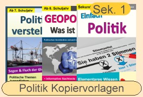 Politik Kopiervorlagen