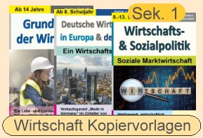 Wirtschaft Kopiervorlagen