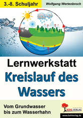 Lernwerkstatt: Kreislauf des Wassers - Kopiervorlagen mit Lösungen