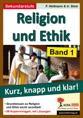 Religion Kopiervorlagen vom Kohl Verlag- Religion Unterrichtsmaterialien für einen guten und abwechslungsreichen Religionsunterricht