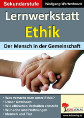 Religion Kopiervorlagen vom Kohl Verlag- Ehtik Unterrichtsmaterial - Der Mensch in der Gemeinschaft