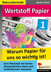 Kunst Kopiervorlagen vom Kohl Verlag- Wertstoff Papier