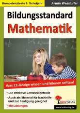 Mathe Kopiervorlagen mit Lösungen- Bildungsstandard Mathematik