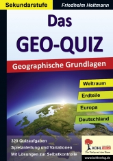 Erdkunde Kopiervorlagen/Arbeitsblätter, auch als Download