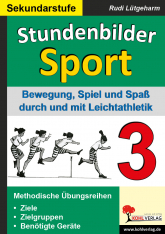 Sport  Stundenbilder vom Kohl Verlag- Sport  Unterrichtsmaterialien für Lehrer und insbesondere für Referendare