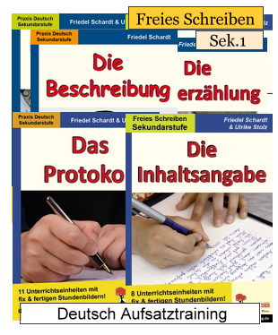 Deutsch Kopiervorlagen-Aufsatztraining