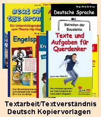 Kopiervorlagen Textarbeit/Textverständnis