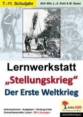 Kopiervorlagen für den Unterricht in Geschichte. Thema: Der erste Weltkrieg