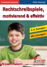 Kopiervorlagen vom Kohl Verlag- Deutsch Unterrichtsmaterialien für einen guten und abwechslungsreichen Deutschunterricht