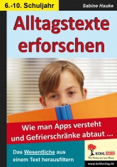 Deutsch Textarbeit und Schriftsprache