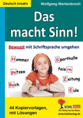 Kopiervorlagen vom Kohl Verlag- Deutsch Unterrichtsmaterialien für einen guten und abwechslungsreichen Deutschunterricht