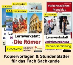 Kopiervorlagen & Stundenblätter für den Sachkundeunterricht in Grundschulen