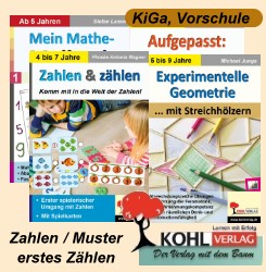 Kopiervorlagen für Kindergarten und Vorschule