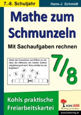 Mathe zum Schmunzeln: Sachaufgaben Klasse 7/8