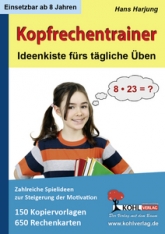 Mathe Kopiervorlagen mit Lösungen - Kopfrechentrainer