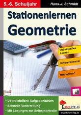 Mathe Kopiervorlagen mit Lösungen - Mathe Stationenlernen, 5. Schuljahr