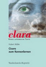 Cicero zum Kennenlernen Latein Lektüren von Vandenhoeck & Ruprecht