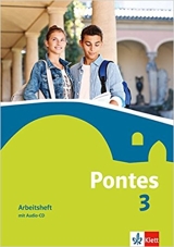 Latein Lehrwerk PONTES 3, Arbeitsheft mit Audio CD