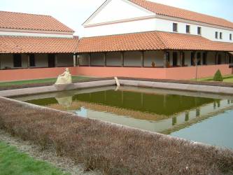 Roemische Villa in Borg 