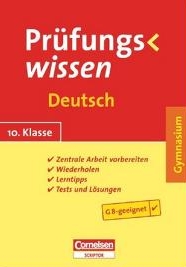 Cornelsen Lernhilfen der Reihe Prüfungswissen, begleitend zum Schulunterricht