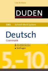 Duden Lernhilfen SMS (Schnell-Merk-System) - ergänzend zum Unterricht