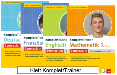 Klett Lernhilfen Übersicht. Komplett Trainer