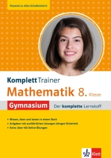 KomplettTrainer Lernhilfen von Klett für den Einsatz in der weiterführenden Schule - ergänzend zum Schulunterricht