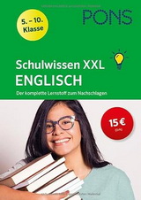 Schulwissen XXL Englisch Das große Übungsbuch PONS