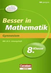 Mathe Lernhilfen von Cornelsen für den Einsatz in der weiterführenden Schule, Klasse 8 -ergänzend zum Matheunterricht