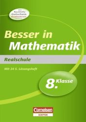 Mathe Lernhilfen von Cornelsen für den Einsatz in der weiterführenden Schule, Klasse 8 -ergänzend zum Matheunterricht