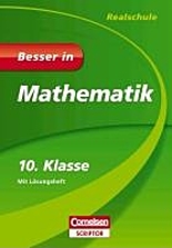 Mathe Lernhilfen von Cornelsen für den Einsatz in der weiterführenden Schule, Klasse 10 -ergänzend zum Matheunterricht